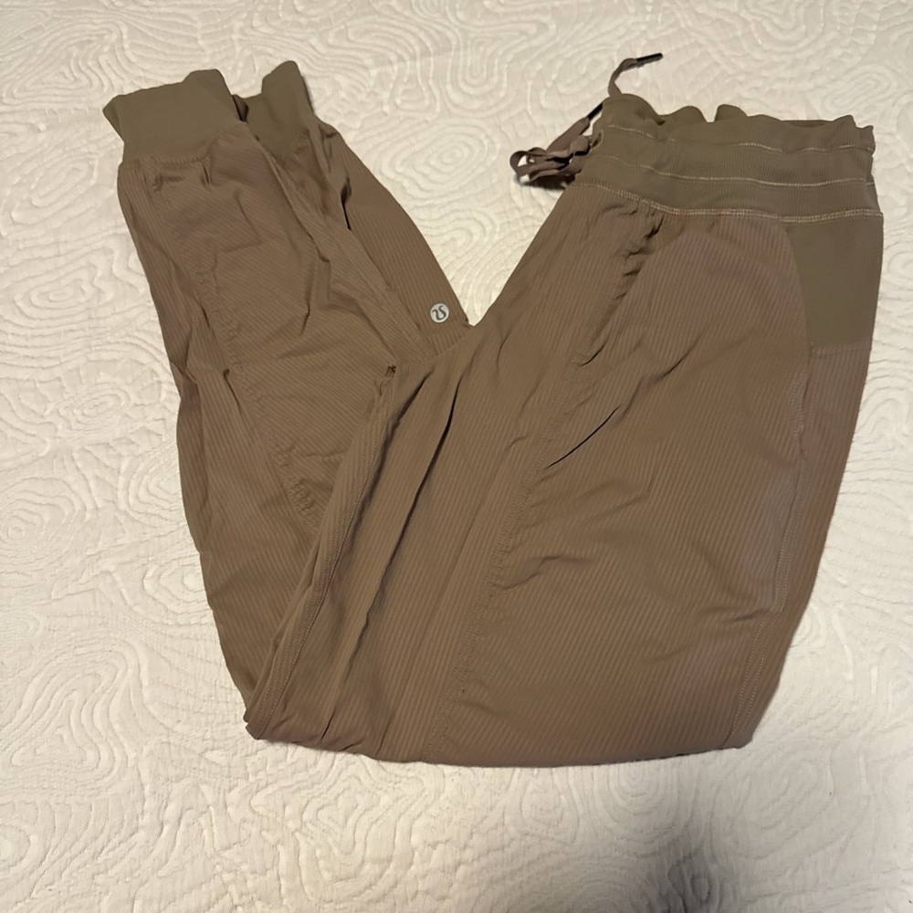 Lululemon Athletica Tan Jogger Pants